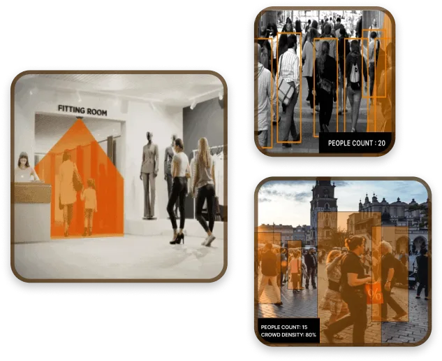 people and crowd detection