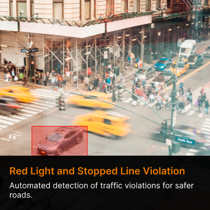 Red Light & Stop Line Violation Detection system