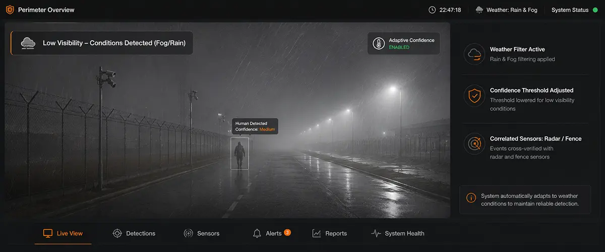 How AI Video Analytics Performs in Fog and Heavy Rain