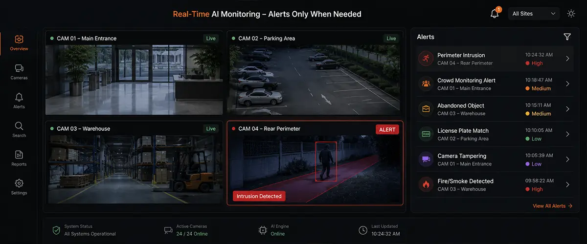What Makes a Real-Time AI Video Monitoring Platform Different