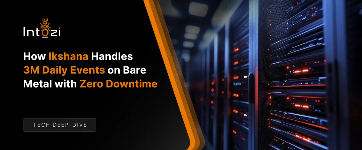 How Ikshana Handles 3M Daily Events on Bare Metal with Zero Downtime