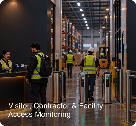 Visitor, Contractor & Facility Access Monitoring