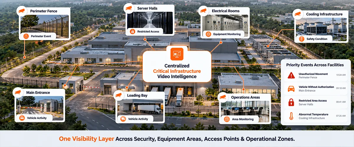 How Can Intelligent Video Analytics Support Critical Infrastructure at Scale