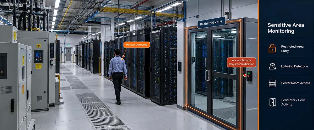 How Can Vision AI Protect Restricted Areas and Server Facilities