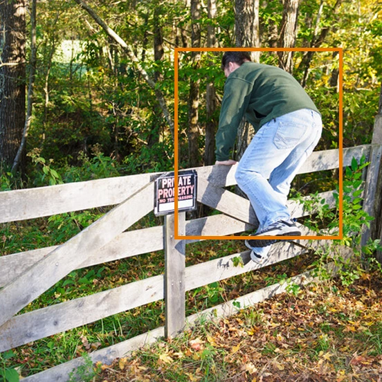 fence jumping