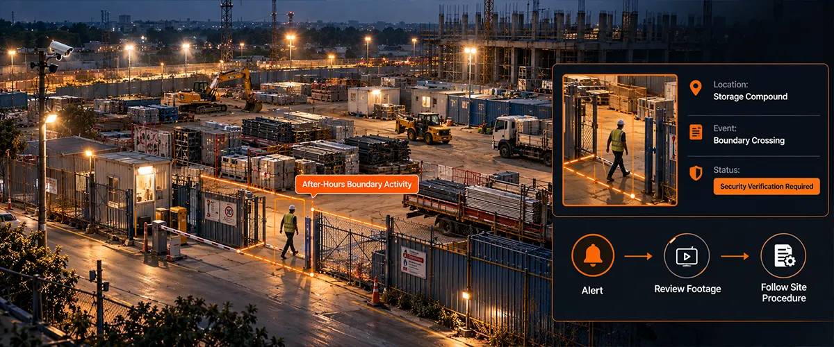 How AI Video Analytics Strengthens Construction Site Security